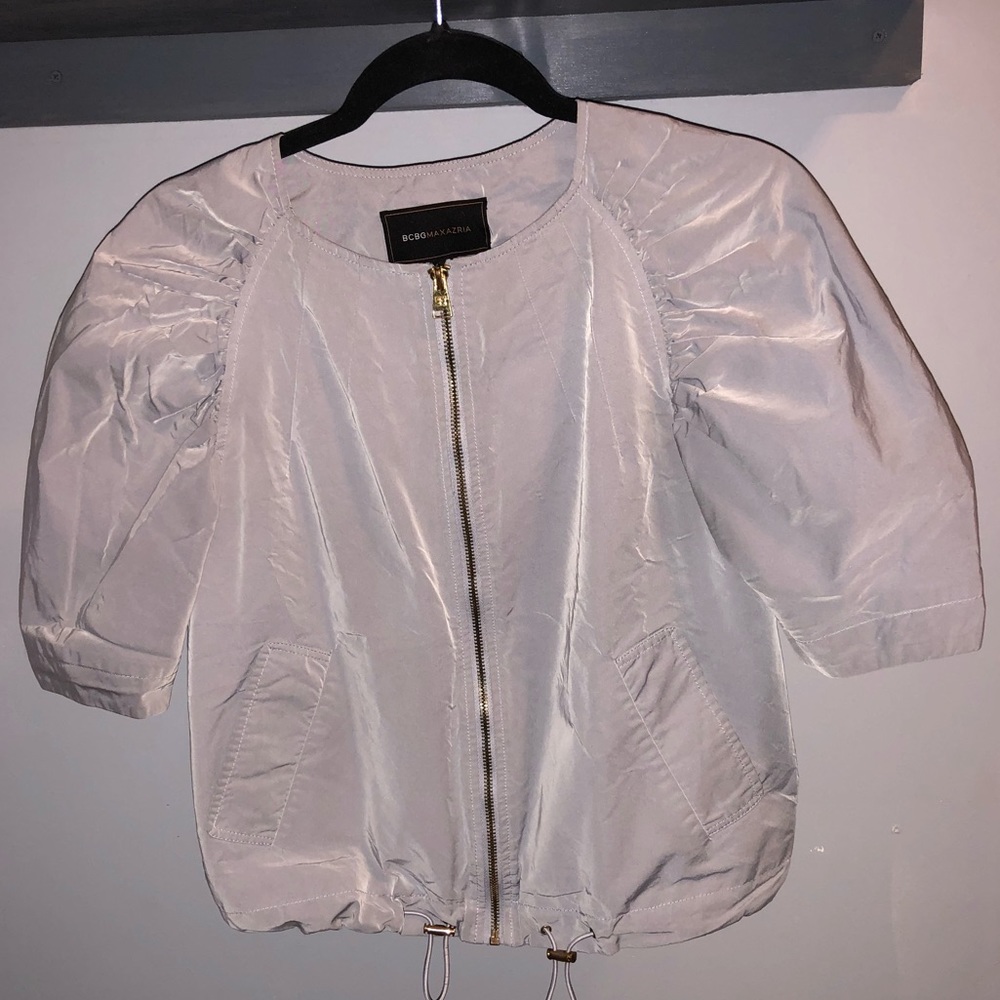 BCBG MAXAZRIA Short-Sleeved Jacket